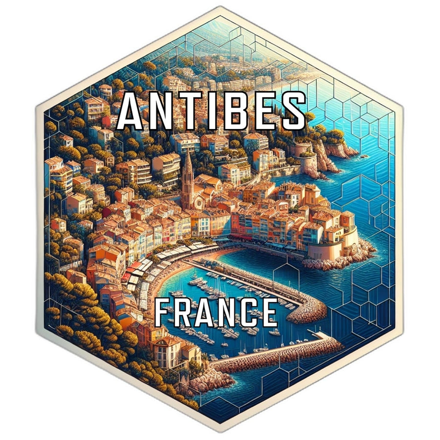 Antibes France Travel Destination Souvenir Vinyl Decal Sticker Image 1