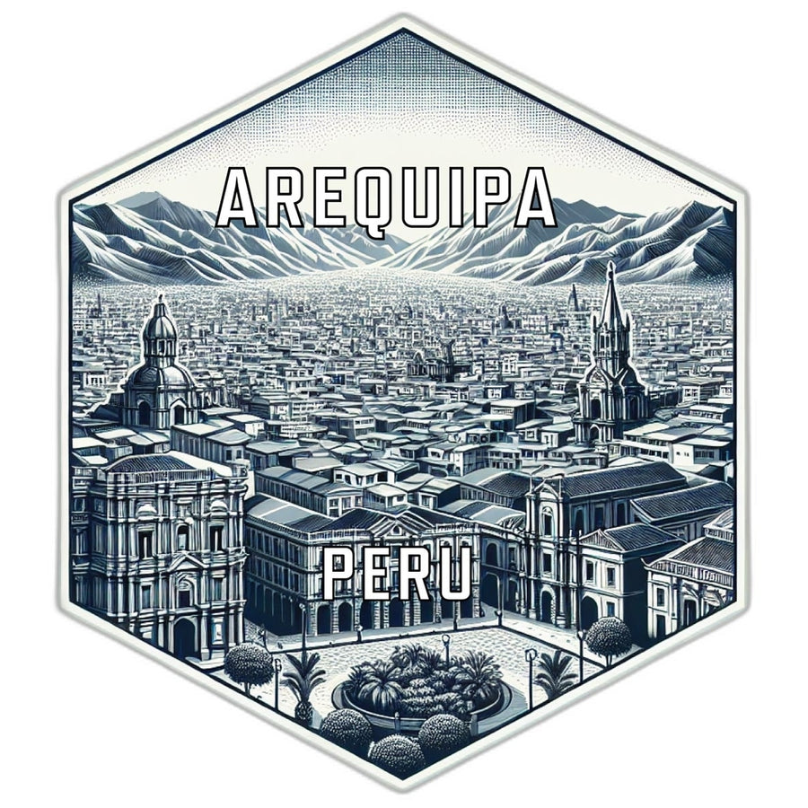 Arequipa Peru Travel Destination Souvenir Vinyl Decal Sticker Image 1