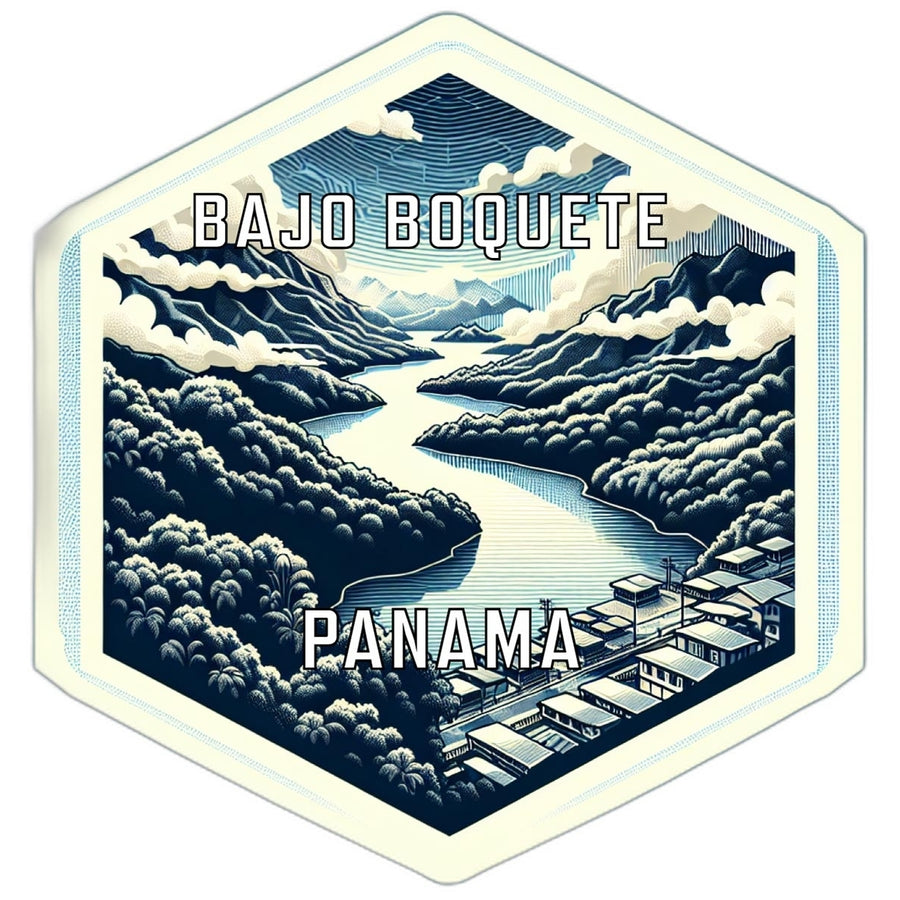 Bajo Boquete Panama Travel Destination Souvenir Vinyl Decal Sticker Image 1