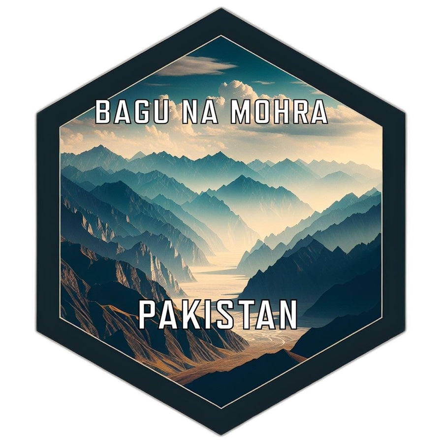 Bagu Na Mohra Pakistan Travel Destination Souvenir Vinyl Decal Sticker Image 1