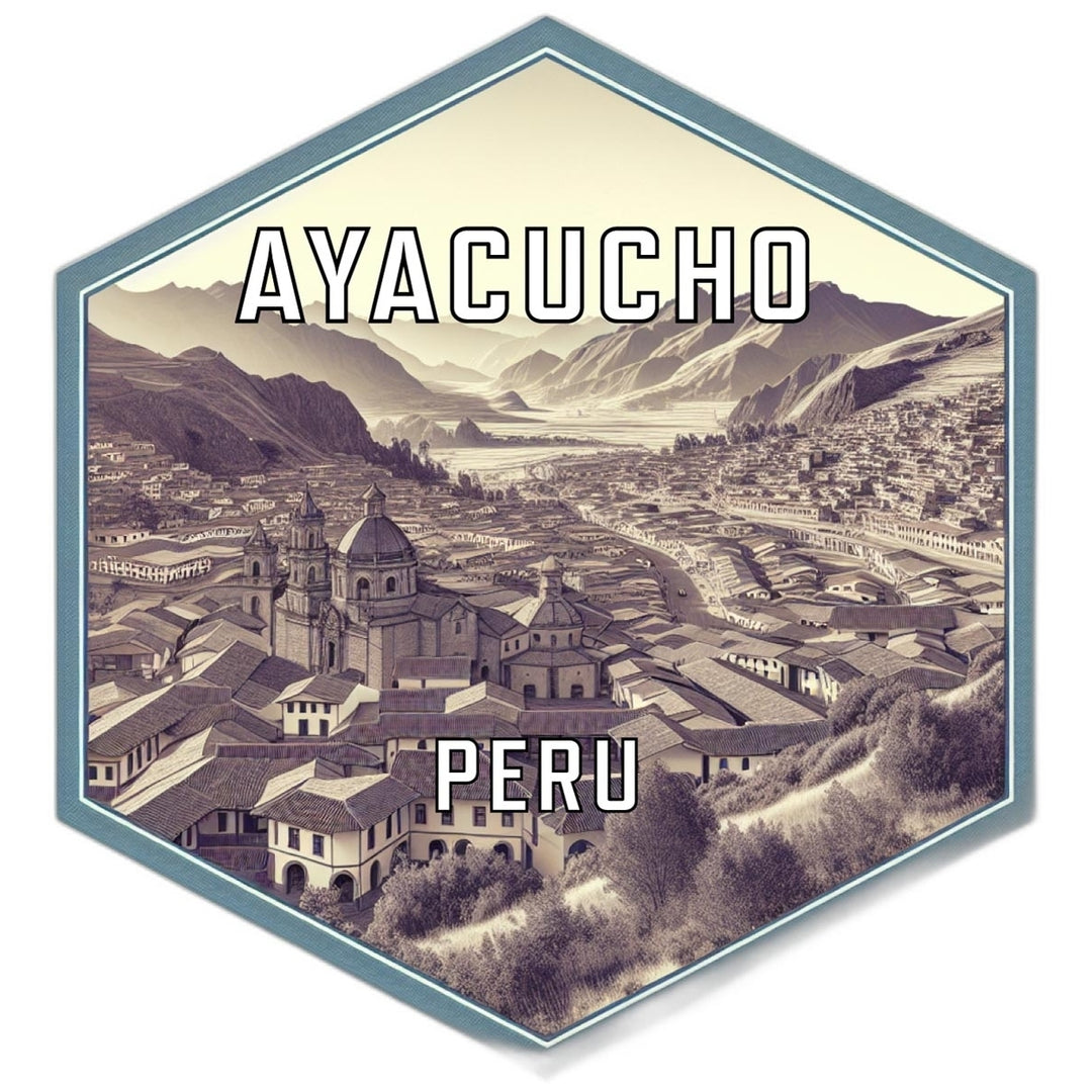 Ayacucho Peru Travel Destination Souvenir Vinyl Decal Sticker Image 1