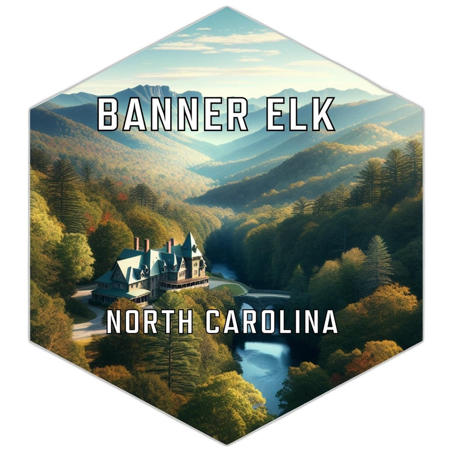 Banner Elk North Carolina Travel Destination Souvenir Vinyl Decal Sticker Image 1