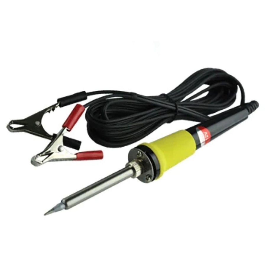 12V Portable Soldering Iron -40W with Alligator Clip, Slim Handle, Ideal for Electronics, DIY Projects, Pipemans Image 1