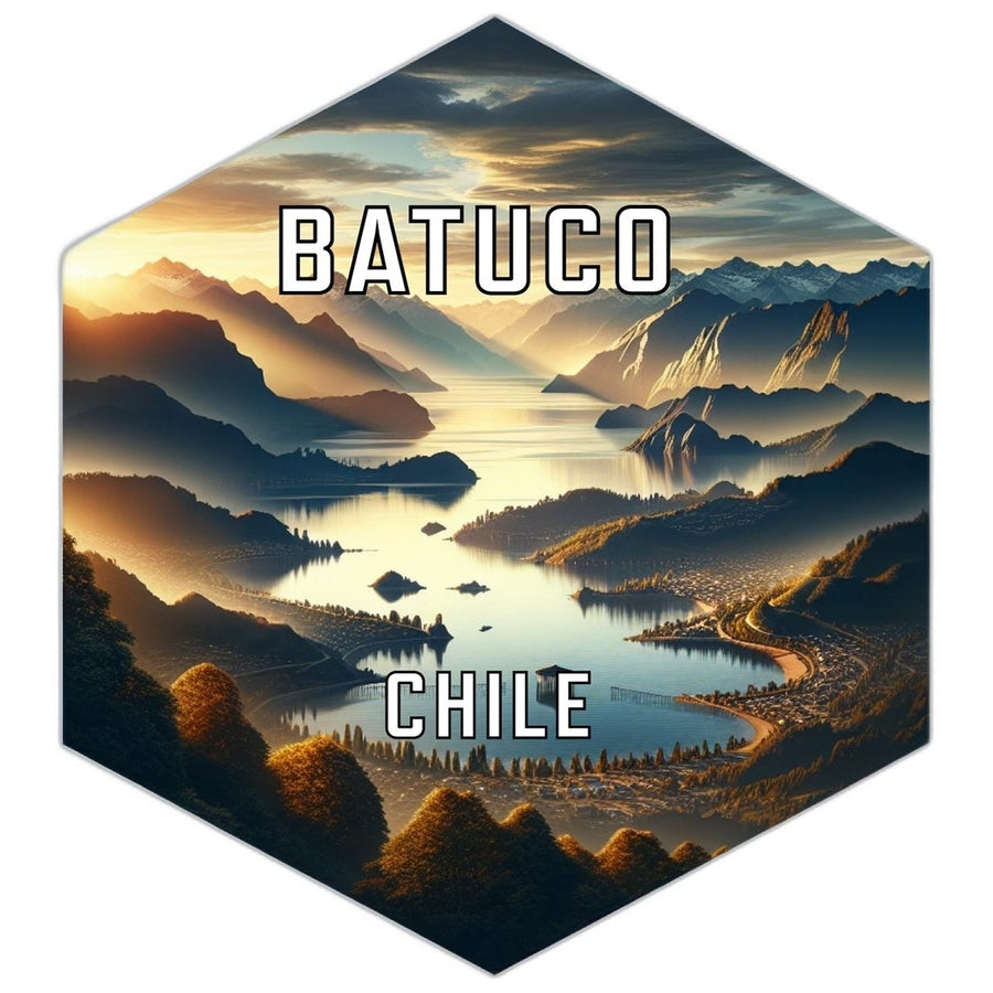 Batuco Chile Travel Destination Souvenir Vinyl Decal Sticker Image 1