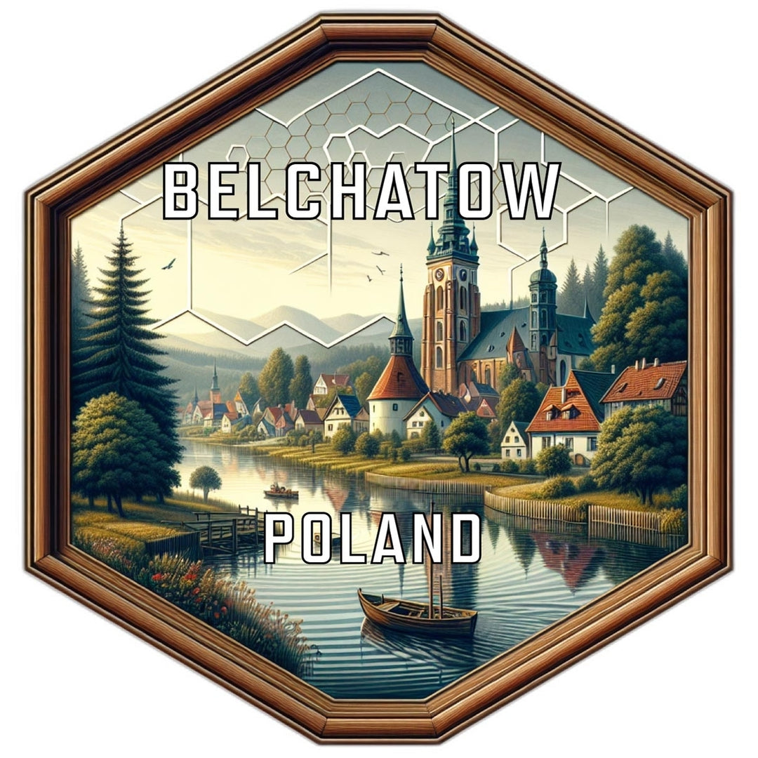 Belchatow Poland Travel Destination Souvenir Vinyl Decal Sticker Image 1