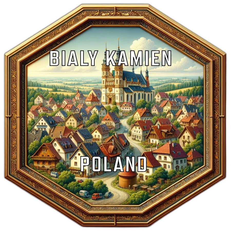 Bialy Kamien Poland Travel Destination Souvenir Vinyl Decal Sticker Image 1