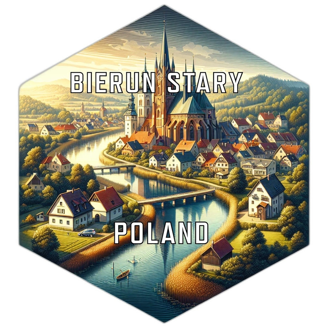 Bierun Stary Poland Travel Destination Souvenir Vinyl Decal Sticker Image 1