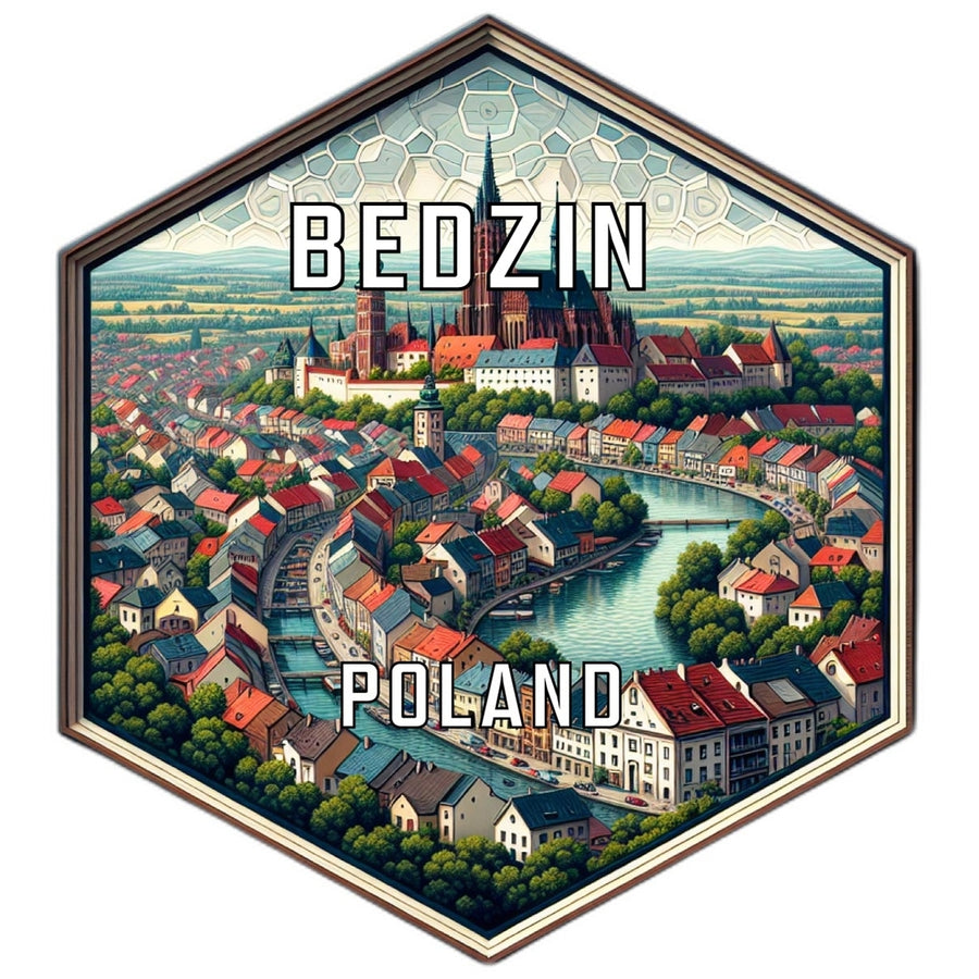 Bedzin Poland Travel Destination Souvenir Vinyl Decal Sticker Image 1