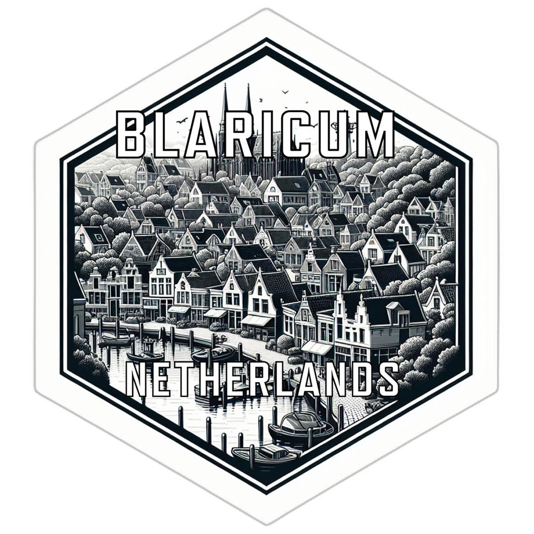 Blaricum Netherlands Travel Destination Souvenir Vinyl Decal Sticker Image 1