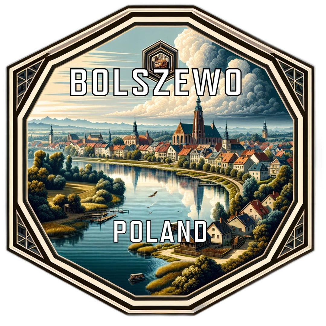 Bolszewo Poland Travel Destination Souvenir Vinyl Decal Sticker Image 1