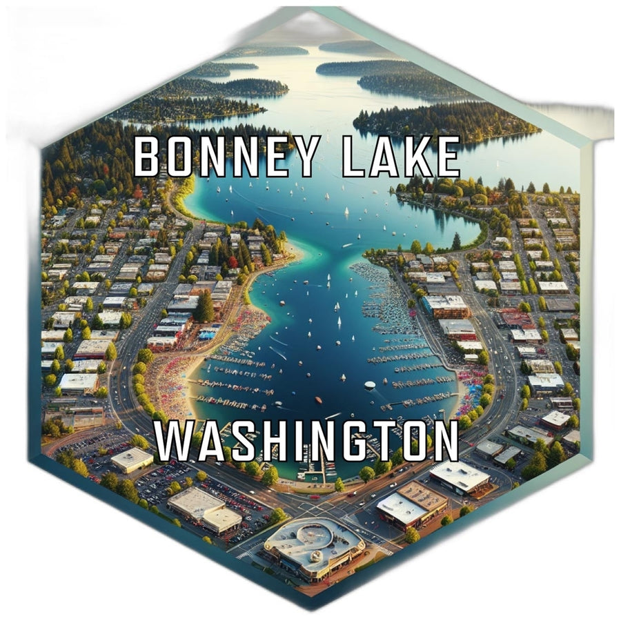 Bonney Lake Washington Travel Destination Souvenir Vinyl Decal Sticker Image 1