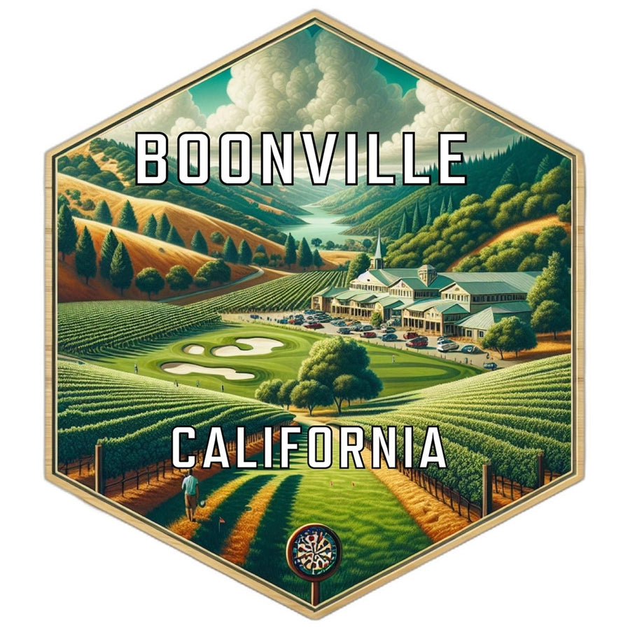 Boonville California Travel Destination Souvenir Vinyl Decal Sticker Image 1