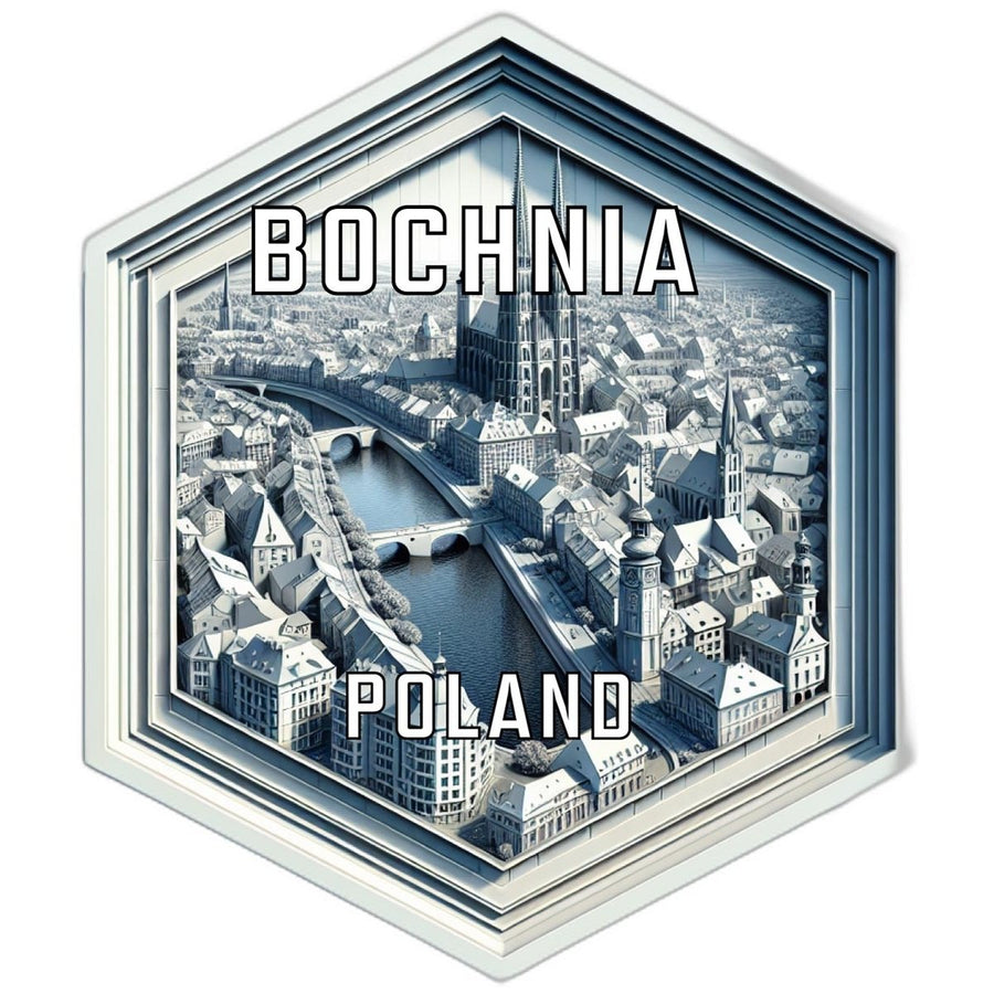 Bochnia Poland Travel Destination Souvenir Vinyl Decal Sticker Image 1