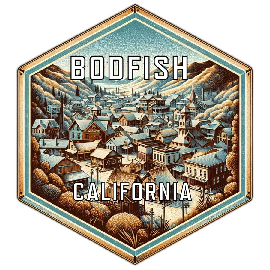 Bodfish California Travel Destination Souvenir Vinyl Decal Sticker Image 1