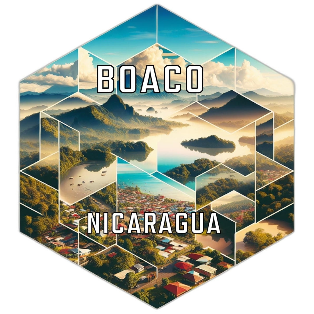 Boaco Nicaragua Travel Destination Souvenir Vinyl Decal Sticker Image 1