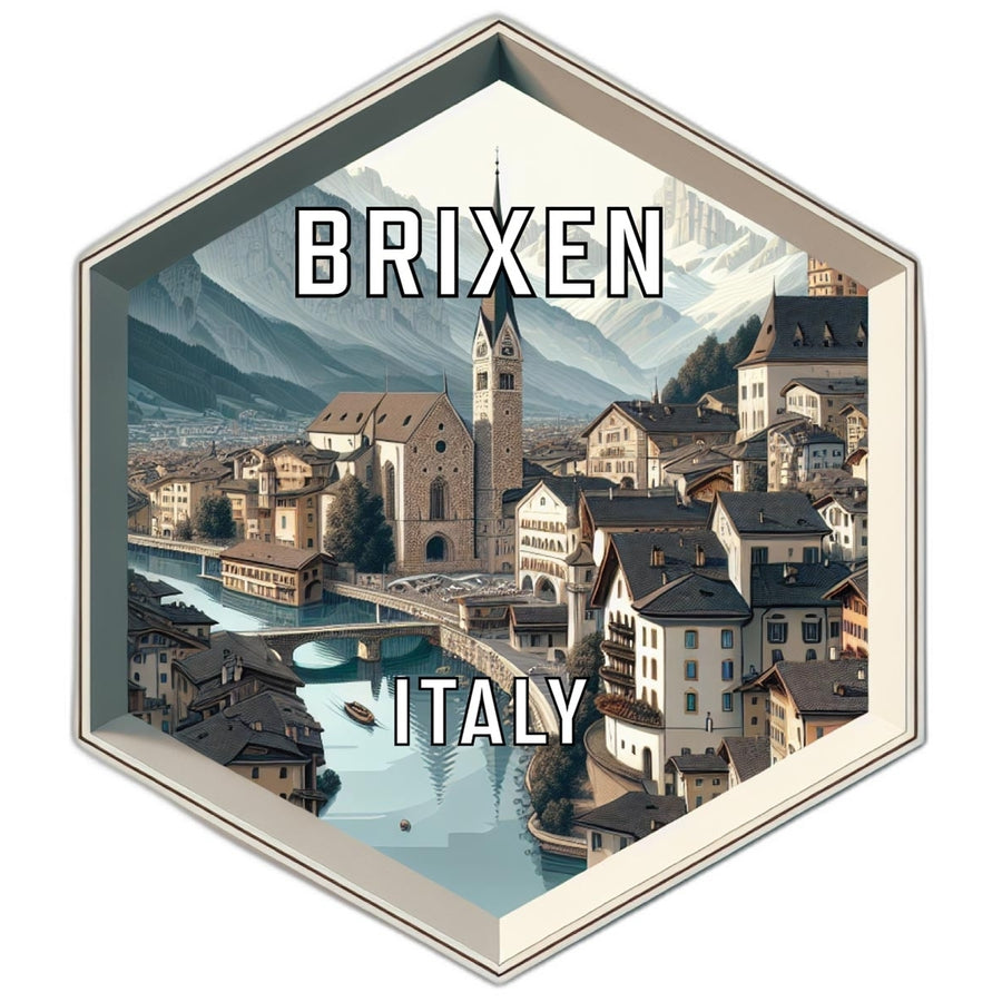 Brixen Italy Travel Destination Souvenir Vinyl Decal Sticker Image 1