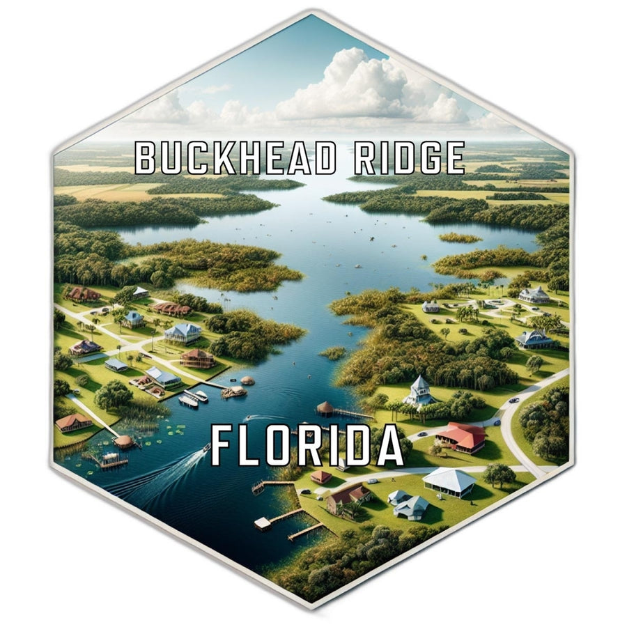 Buckhead Ridge Florida Travel Destination Souvenir Vinyl Decal Sticker Image 1