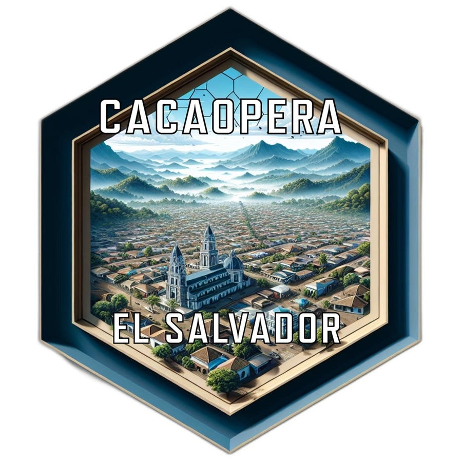 Cacaopera El Salvador Travel Destination Souvenir Vinyl Decal Sticker Image 1