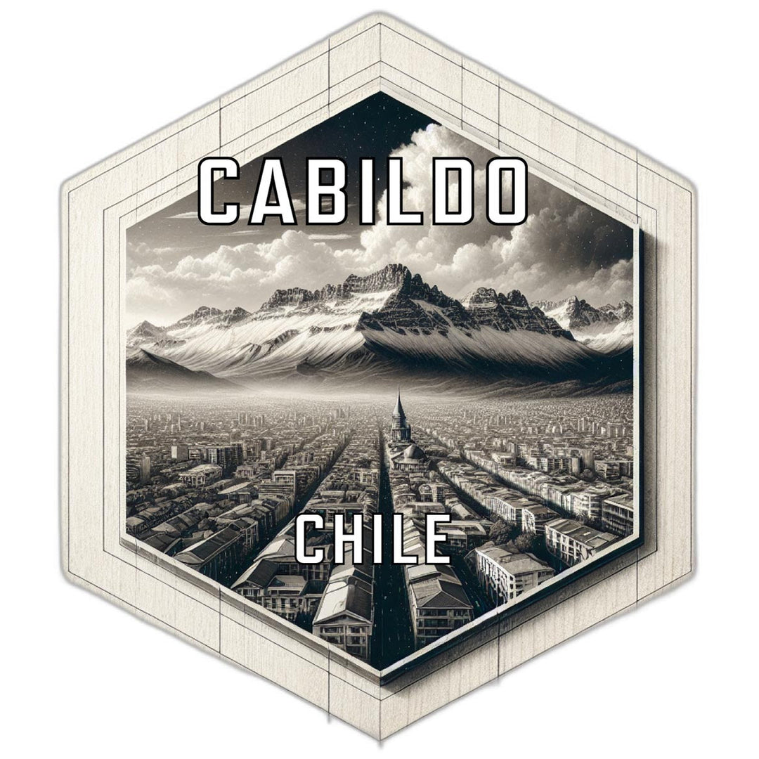 Cabildo Chile Travel Destination Souvenir Vinyl Decal Sticker Image 1