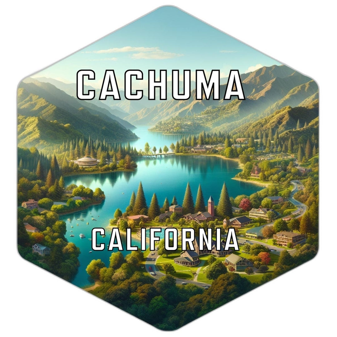 Cachuma California Travel Destination Souvenir Vinyl Decal Sticker Image 1