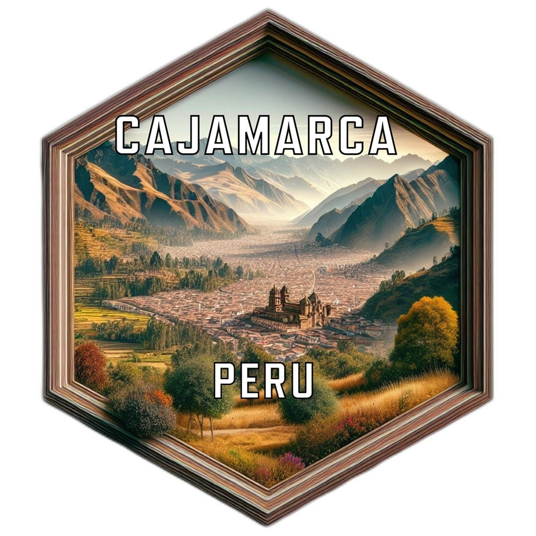 Cajamarca Peru Travel Destination Souvenir Vinyl Decal Sticker Image 1