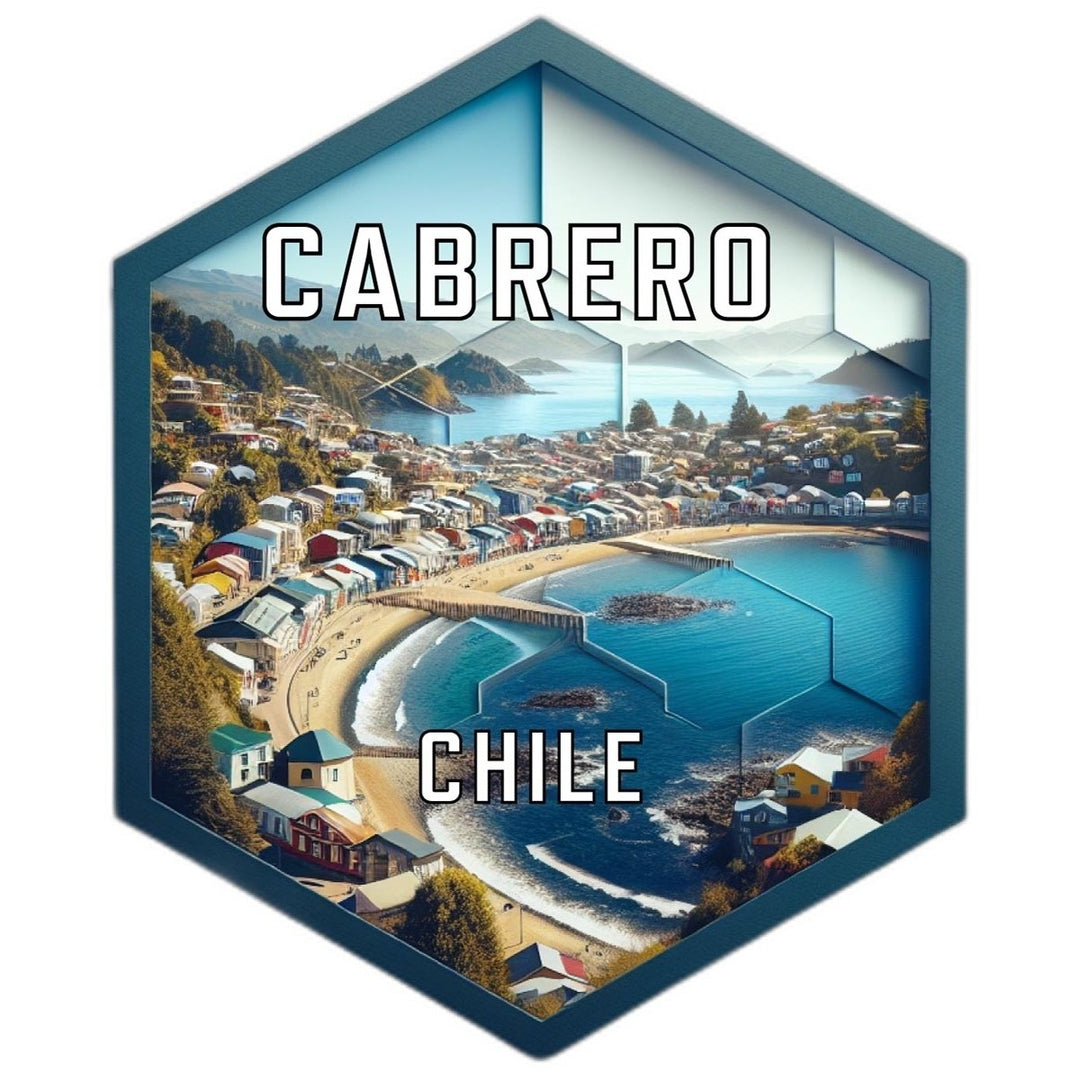 Cabrero Chile Travel Destination Souvenir Vinyl Decal Sticker Image 1