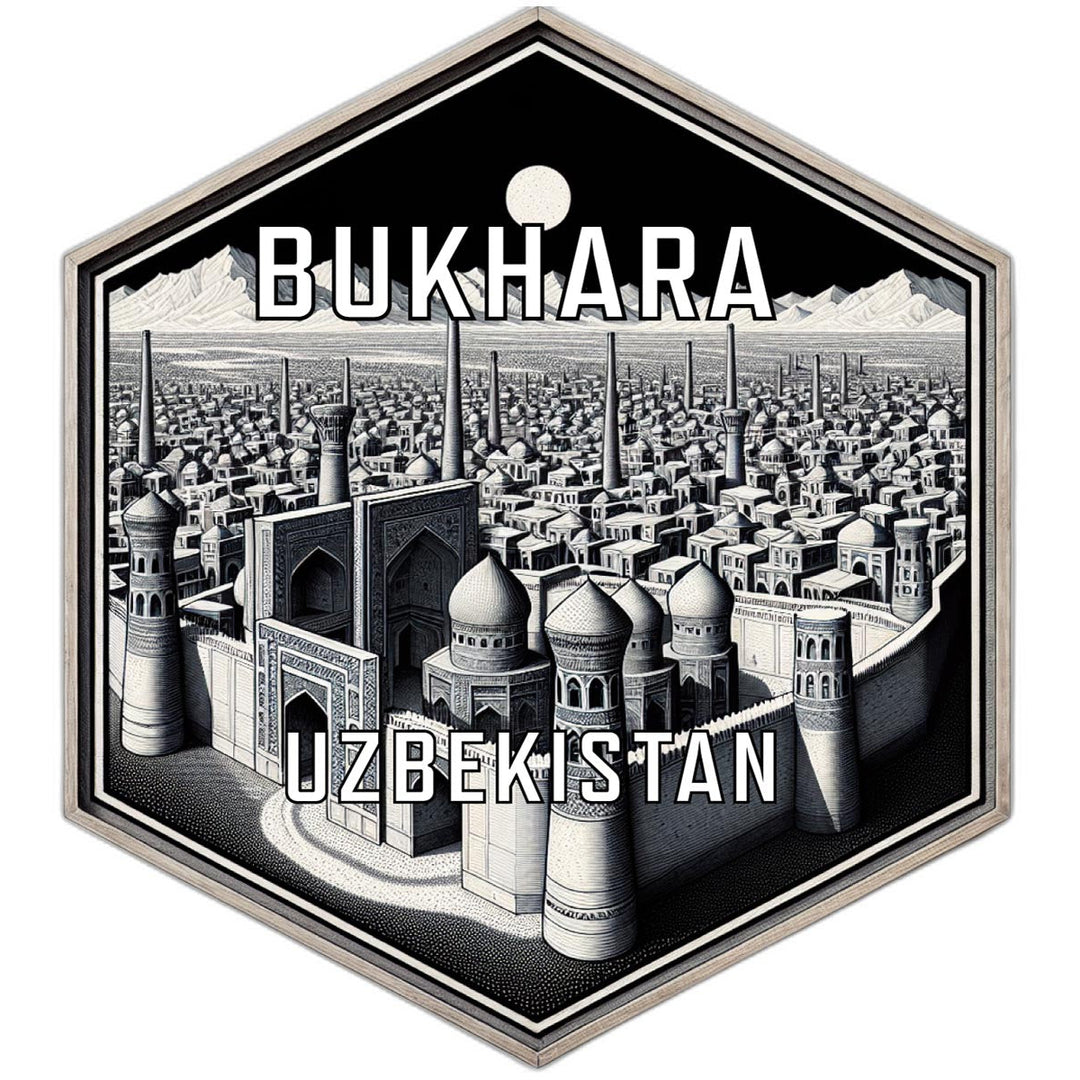 Bukhara Uzbekistan Travel Destination Souvenir Vinyl Decal Sticker Image 1