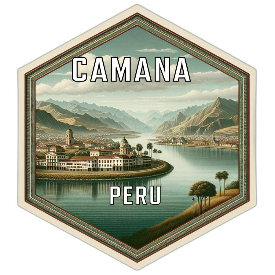 Camana Peru Travel Destination Souvenir Vinyl Decal Sticker Image 1