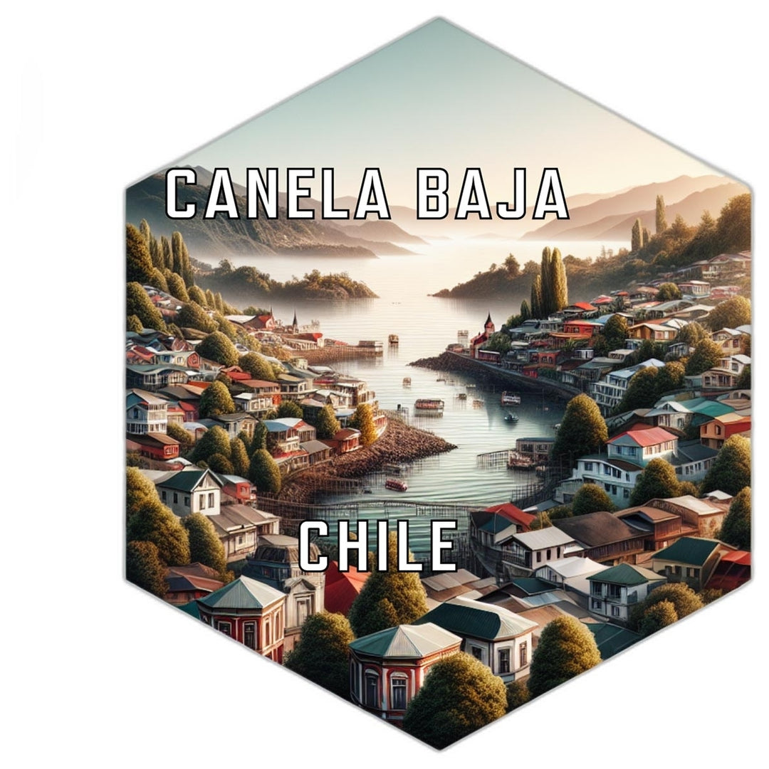 Canela Baja Chile Travel Destination Souvenir Vinyl Decal Sticker Image 1