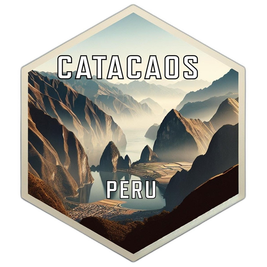 Catacaos Peru Travel Destination Souvenir Vinyl Decal Sticker Image 1