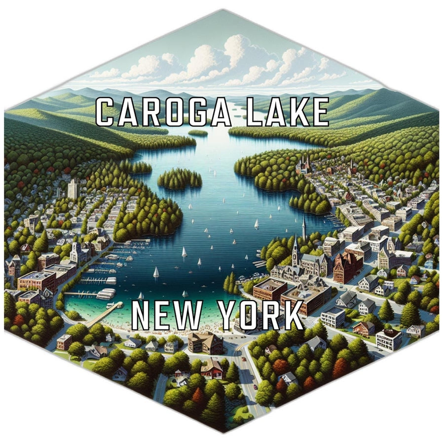 Caroga Lake York Travel Destination Souvenir Vinyl Decal Sticker Image 1