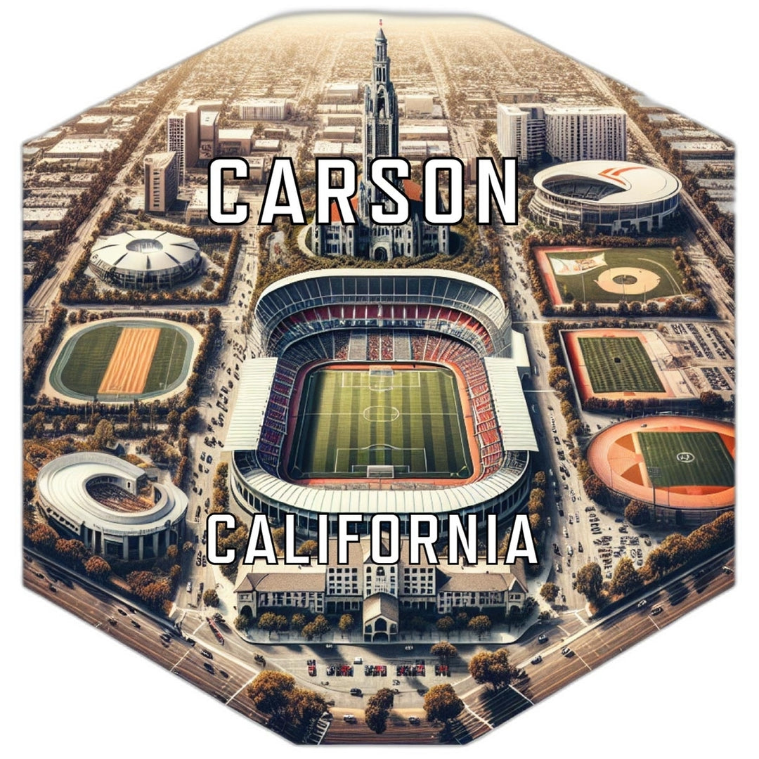 Carson California Travel Destination Souvenir Vinyl Decal Sticker Image 1