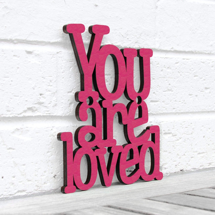 Spunky Fluff You are Loved Decorative Wall Art Sign 15 Colors Image 5