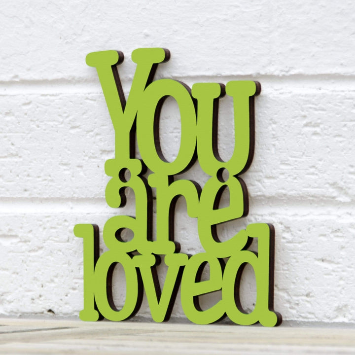 Spunky Fluff You are Loved Decorative Wall Art Sign 15 Colors Image 12