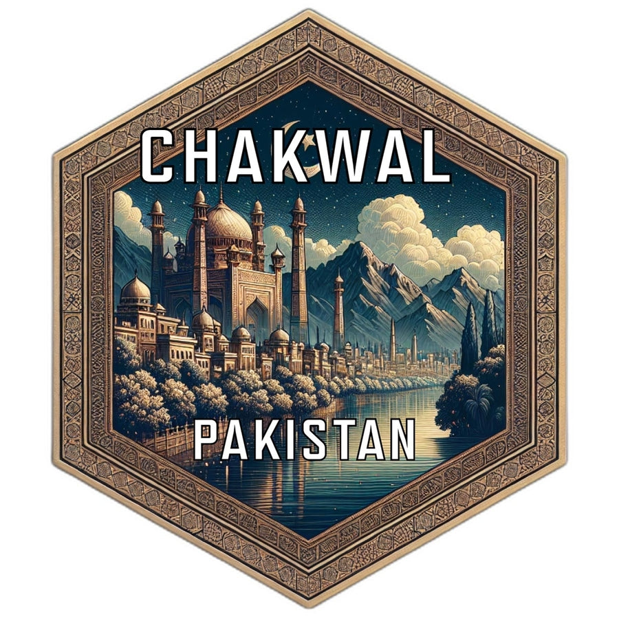 Chakwal Pakistan Travel Destination Souvenir Vinyl Decal Sticker Image 1