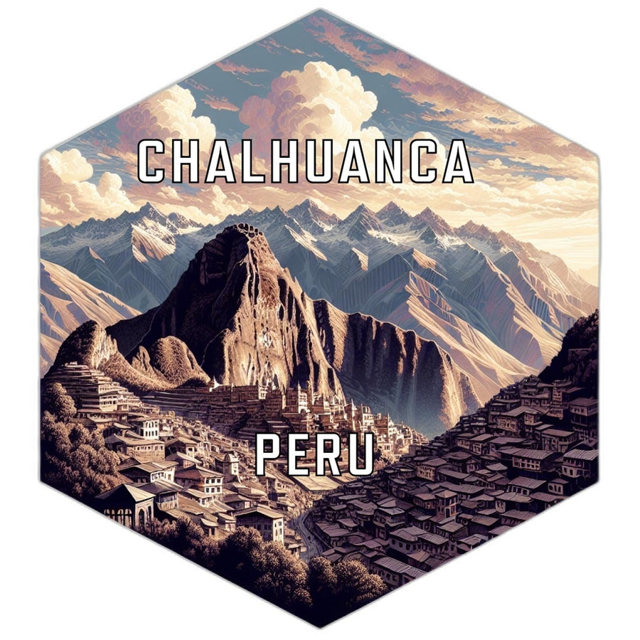 Chalhuanca Peru Travel Destination Souvenir Vinyl Decal Sticker Image 1