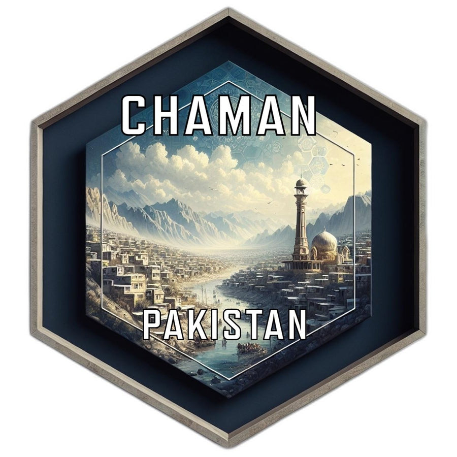 Chaman Pakistan Travel Destination Souvenir Vinyl Decal Sticker Image 1