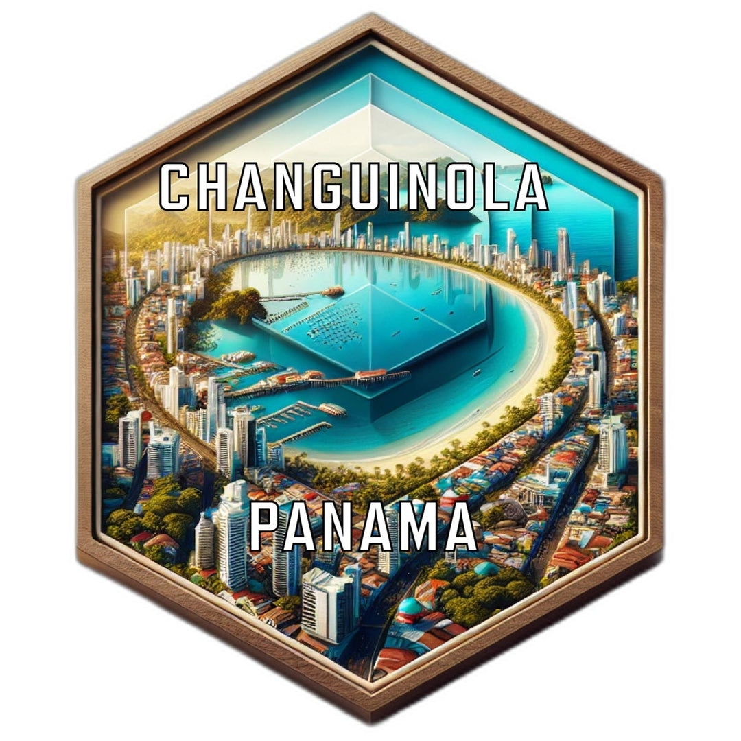 Changuinola Panama Travel Destination Souvenir Vinyl Decal Sticker Image 1