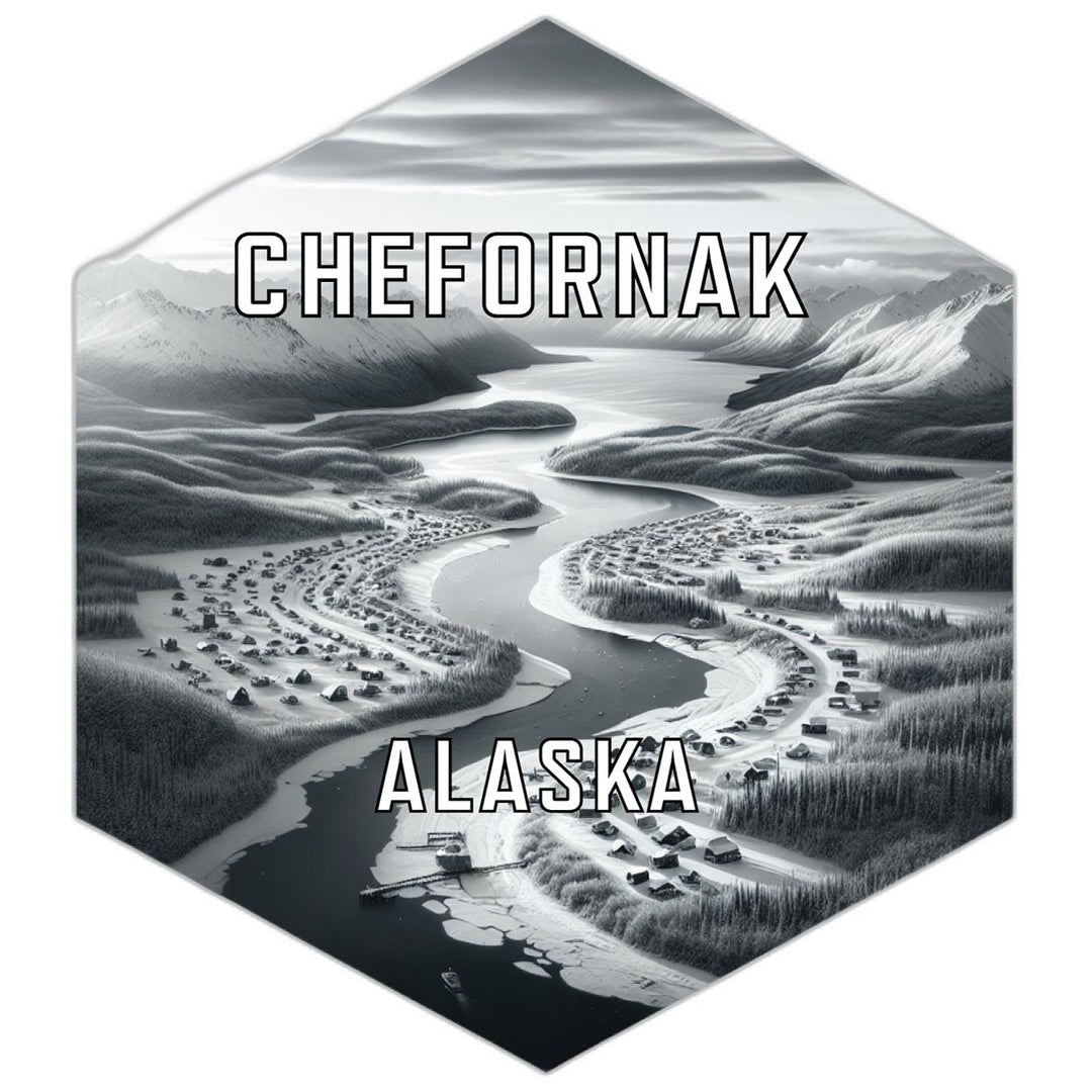 Chefornak Alaska Travel Destination Souvenir Vinyl Decal Sticker Image 1