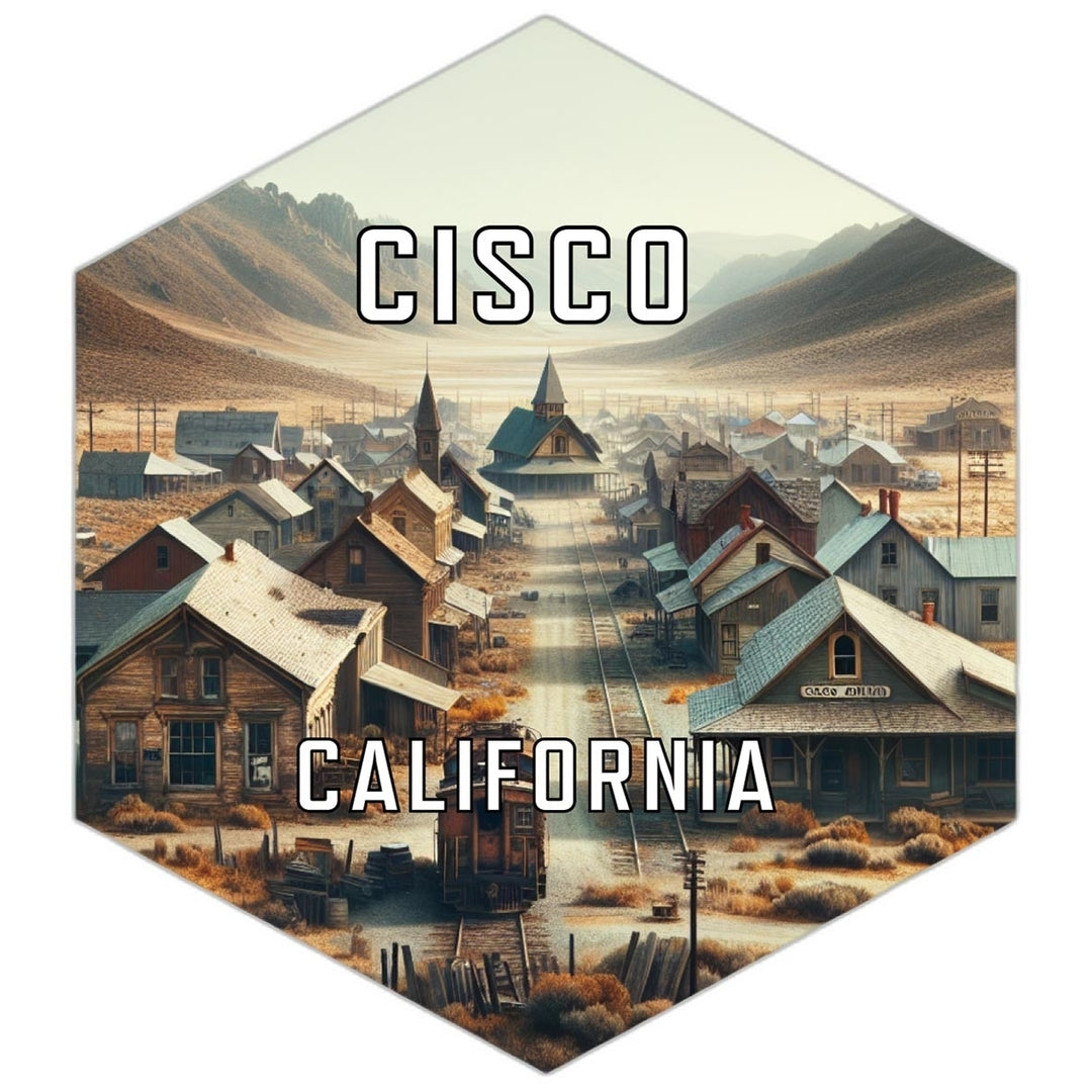 Cisco California Travel Destination Souvenir Vinyl Decal Sticker Image 1