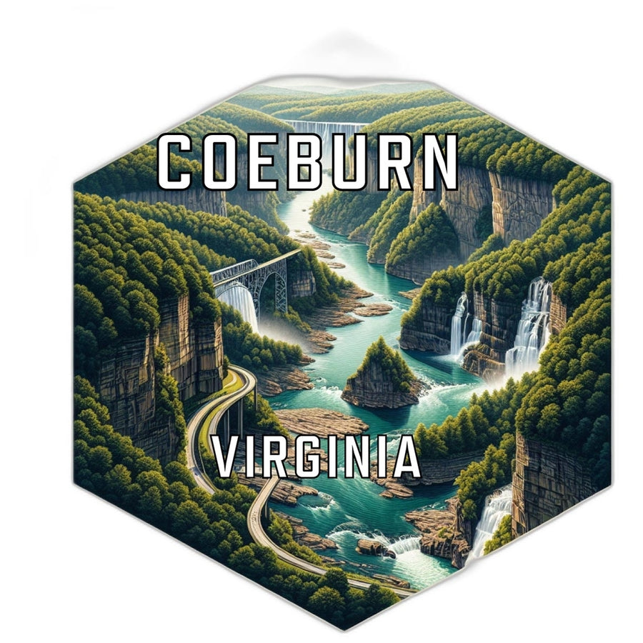 Coeburn Virginia Travel Destination Souvenir Vinyl Decal Sticker Image 1