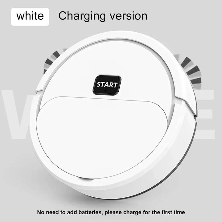 Portable Mini Robotic Vacuum Cleaner USB Rechargeable Wet Dry Sweeper for Home Image 1