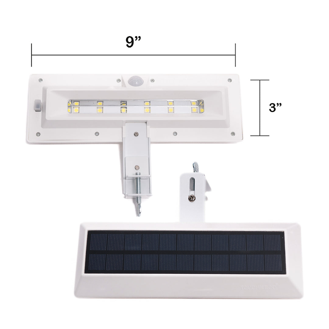 NITEBRITE Solar Motion Detector Accent Light 2 Pack Adjustable Mounting Bracket Image 6