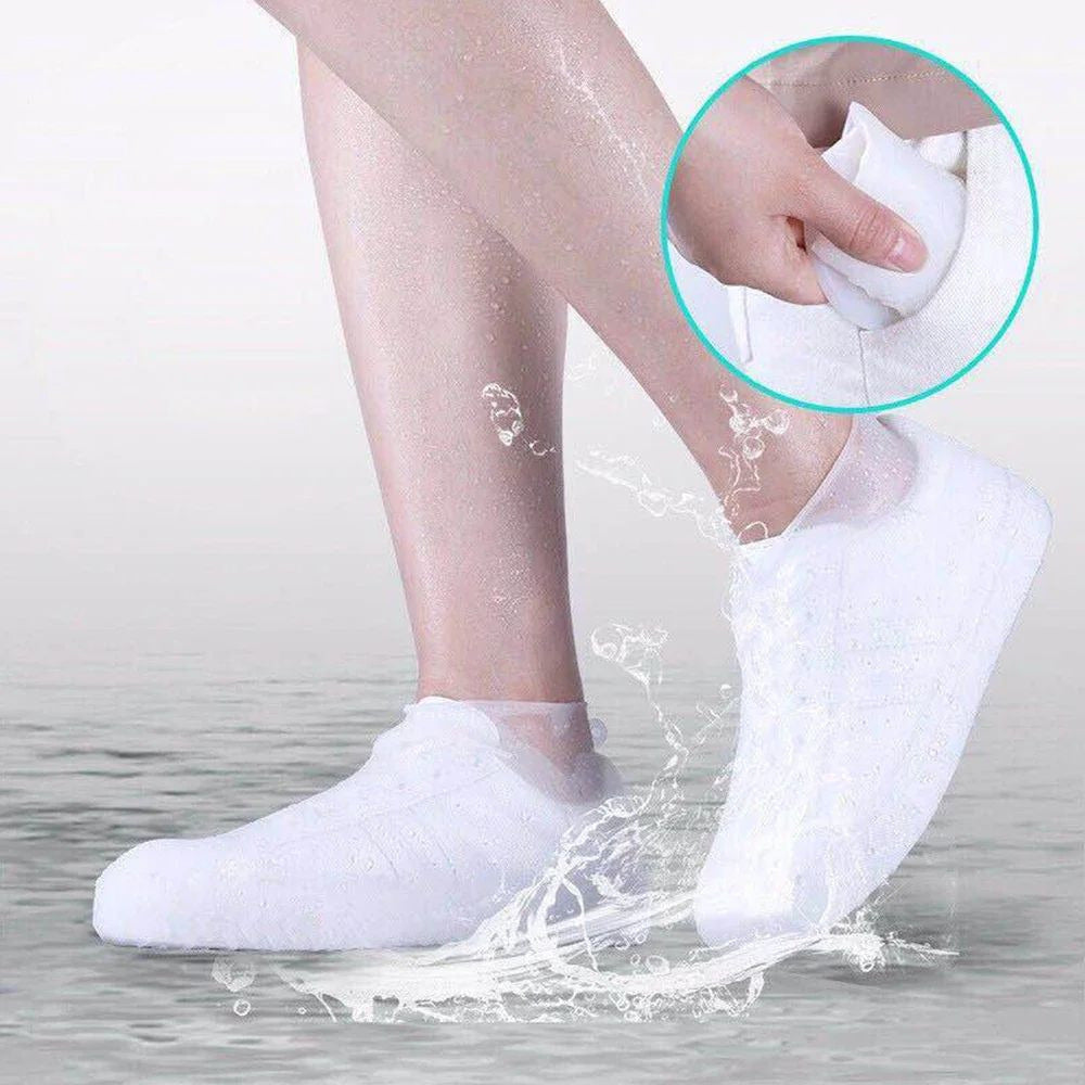 Reusable Waterproof Non-Slip Rain Boot Covers for Outdoor Use Image 6