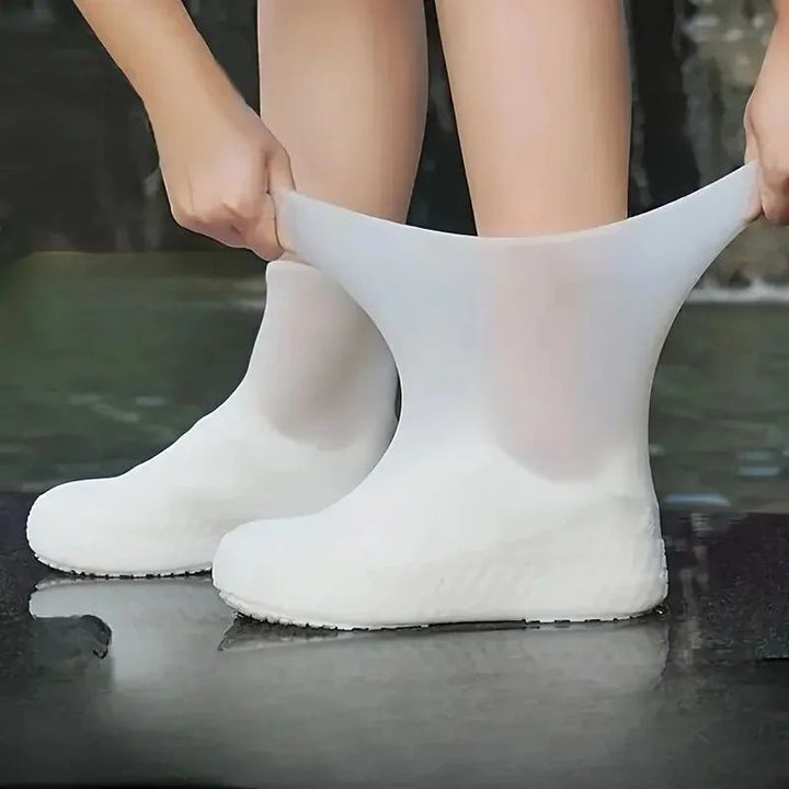 Reusable Waterproof Non-Slip Rain Boot Covers for Outdoor Use Image 7