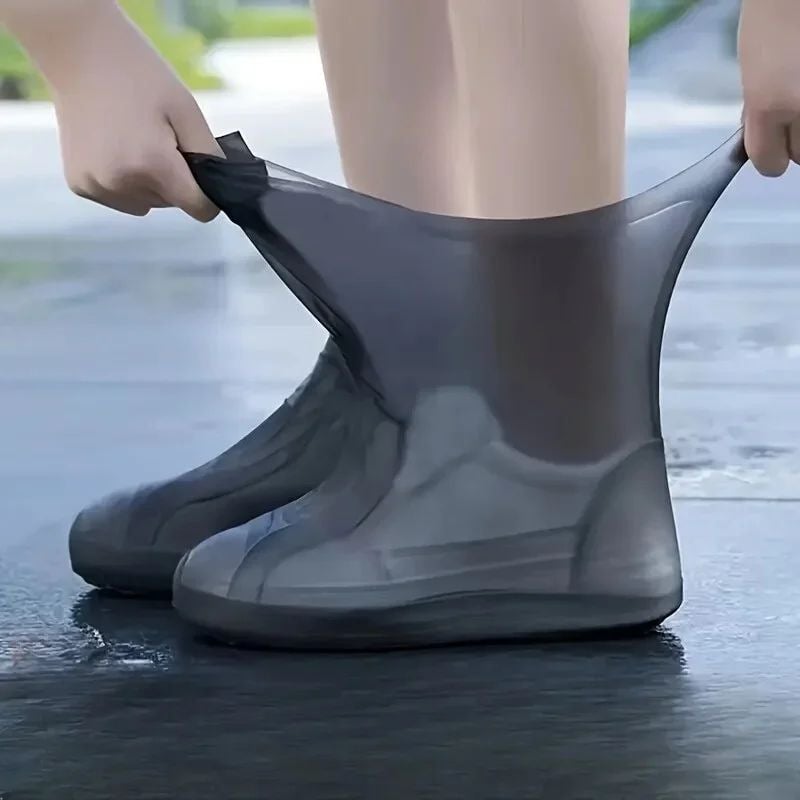 Reusable Waterproof Non-Slip Rain Boot Covers for Outdoor Use Image 8