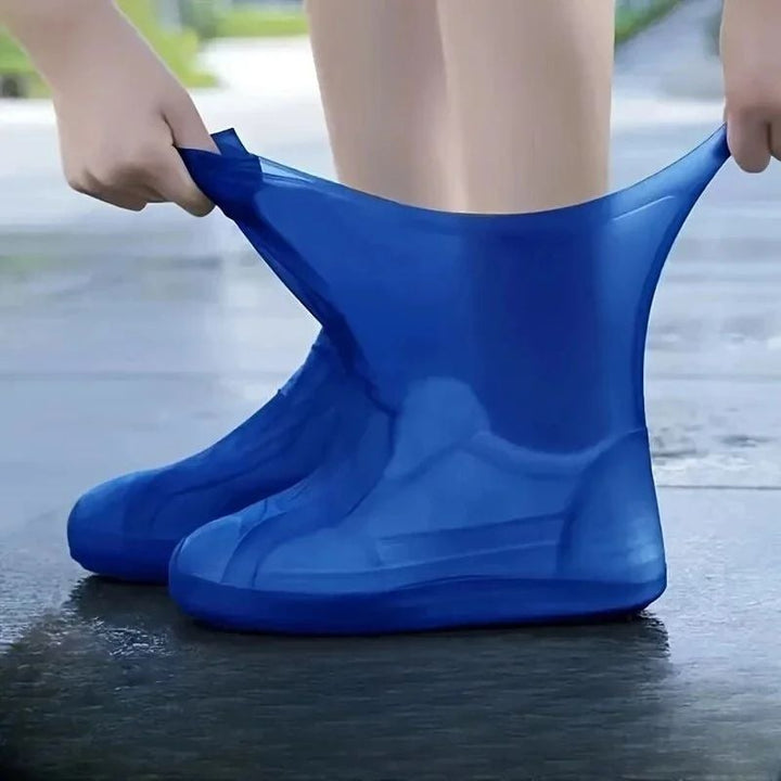 Reusable Waterproof Non-Slip Rain Boot Covers for Outdoor Use Image 9