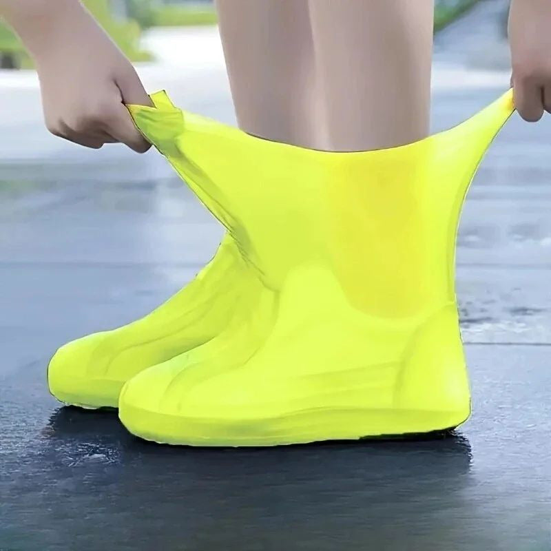 Reusable Waterproof Non-Slip Rain Boot Covers for Outdoor Use Image 10