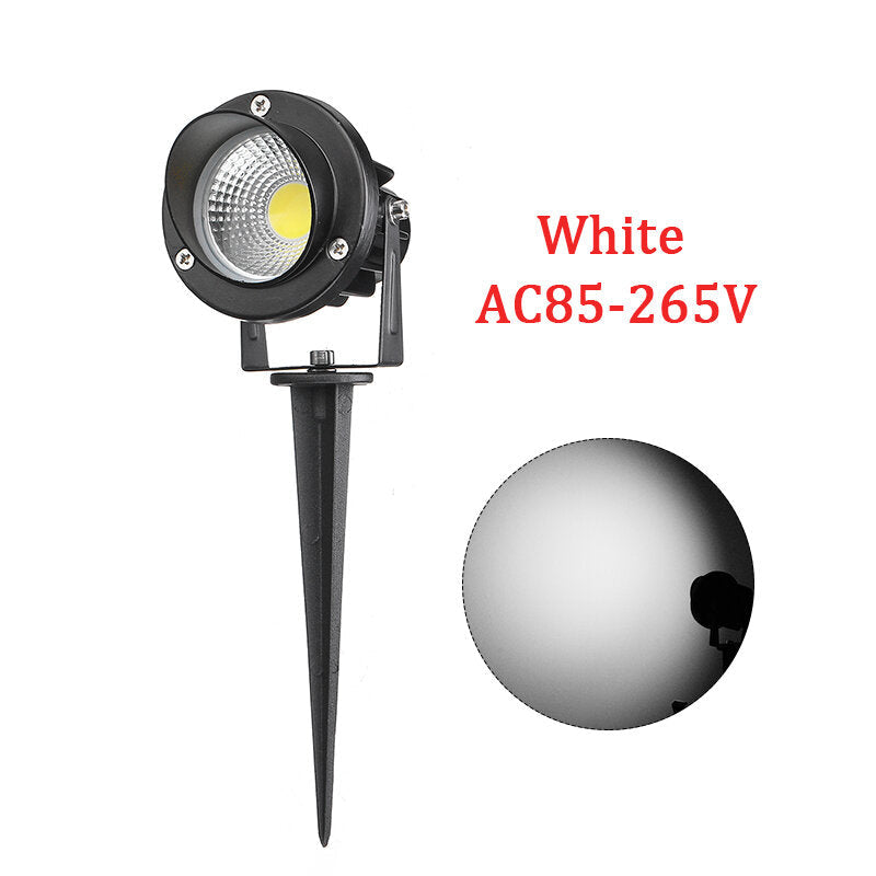 10W LED COB Lawn Light Garden Spotlights Outdoor Yard Waterproof Spike Landscape Lamp AC85-265V Image 6