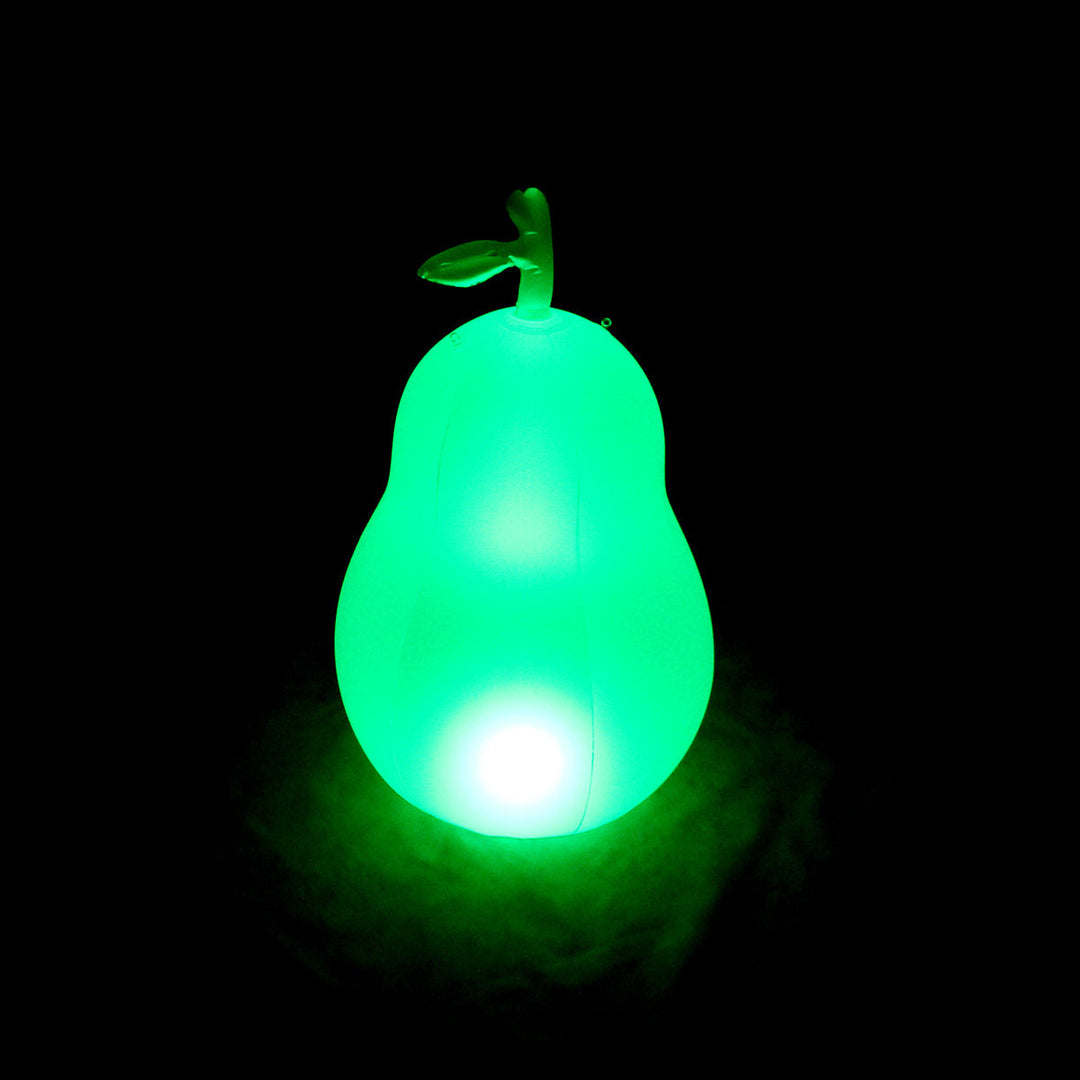 16 Color LED PVC Inflatable Ball/Avocado/Apple Shape Landscape Light Hanging Gargen Light Remote Control Waterproof Pool Image 4